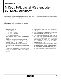 BU1425AKV Datasheet