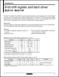 BU2114 Datasheet