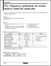 BU2611A Datasheet