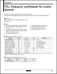 BU2616F Datasheet