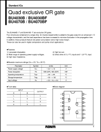 BU4030BF Datasheet