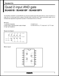 BU4081BF Datasheet