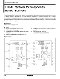 BU8872F Datasheet