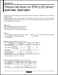 BU9716BK Datasheet