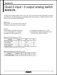 BU9761FS Datasheet