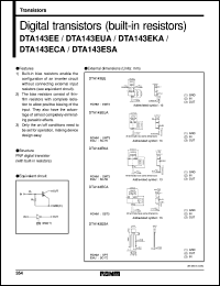 DTA143EE Datasheet