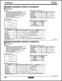 DTD122JK Datasheet