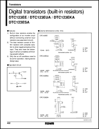 DTC123ESA Datasheet