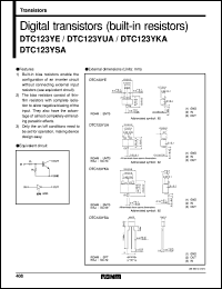 DTC123YSA Datasheet