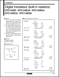 DTC124ECA Datasheet