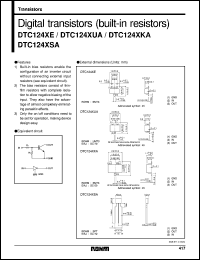 DTC124XSA Datasheet