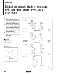 DTC144ESA Datasheet
