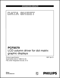 PCF8579U-F1 Datasheet