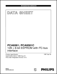 PCA8581T-F6L Datasheet