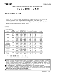 TC9309F-059 Datasheet
