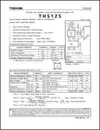 THS125 Datasheet