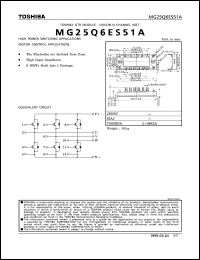 MG25Q6ES51A Datasheet