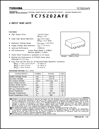 TC7SZ02AFE Datasheet