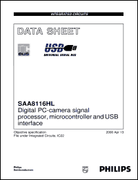 SAA8116HL Datasheet