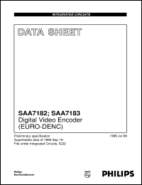 SAA7182BH-00 Datasheet