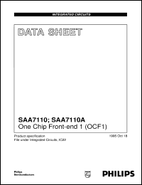 SAA7110WP-01 Datasheet