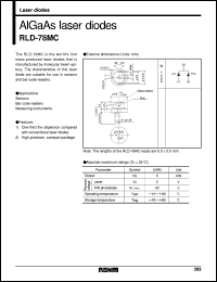 RLD-78MC Datasheet