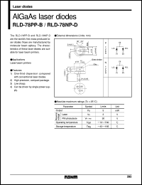 RLD-78PP-B Datasheet