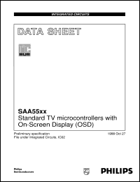 SAA5552PS-M2A Datasheet