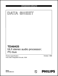 TDA8425-V7 Datasheet