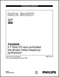 TSA5059 Datasheet