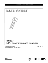 BC337-25 Datasheet