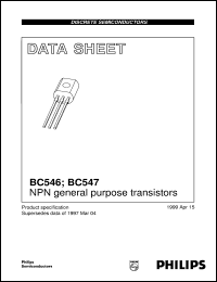 BC546 Datasheet