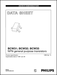 BCW33 Datasheet