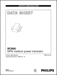 BC868-25 Datasheet