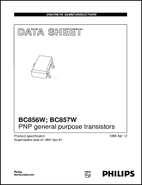 BC856AW Datasheet