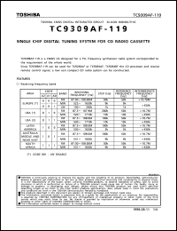 TC9309AF-119 Datasheet