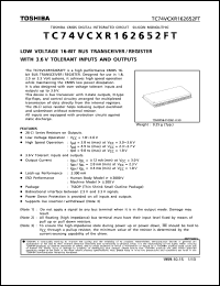 TC74VCXR162652FT Datasheet