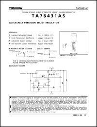 TA76431AS Datasheet