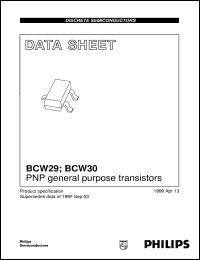 BCW29 Datasheet