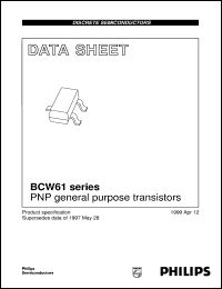 BCW61B Datasheet
