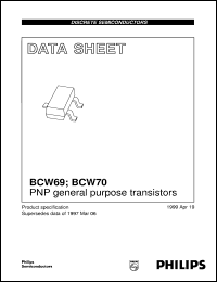 BCW69 Datasheet