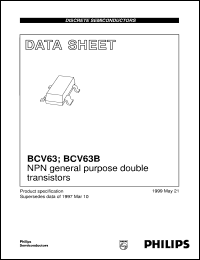 BCV63 Datasheet