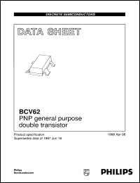BCV62A Datasheet