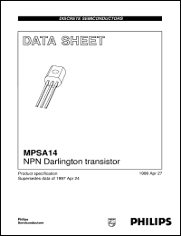 MPSA14 Datasheet