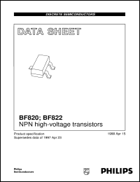BF822 Datasheet