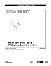 PMST5551 Datasheet