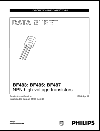 BF485 Datasheet