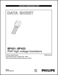 BF423 Datasheet