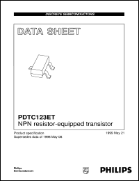 PDTC123ET Datasheet
