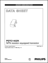 PDTC143ZK Datasheet
